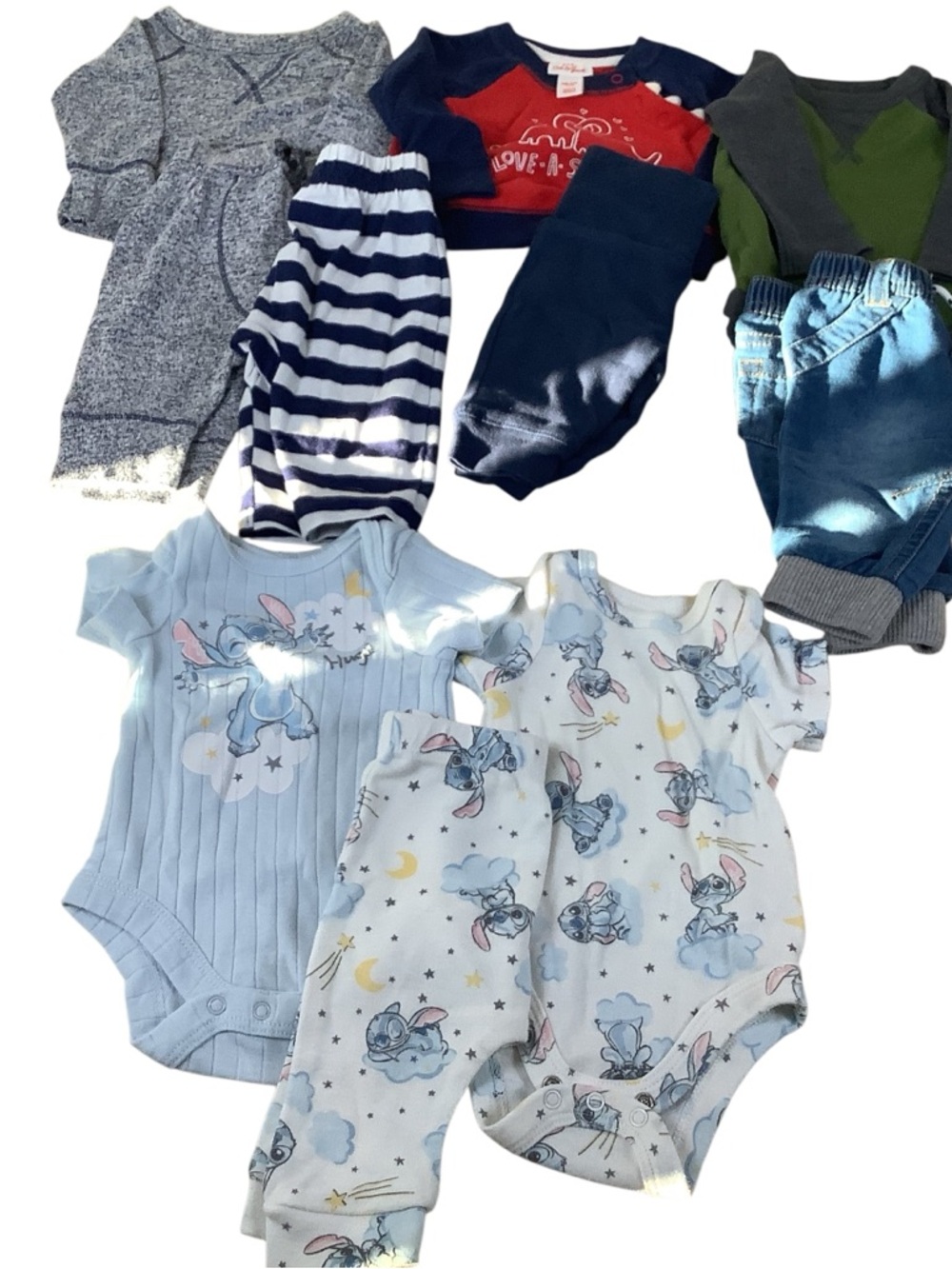 Newborn baby boy 10pc bundle